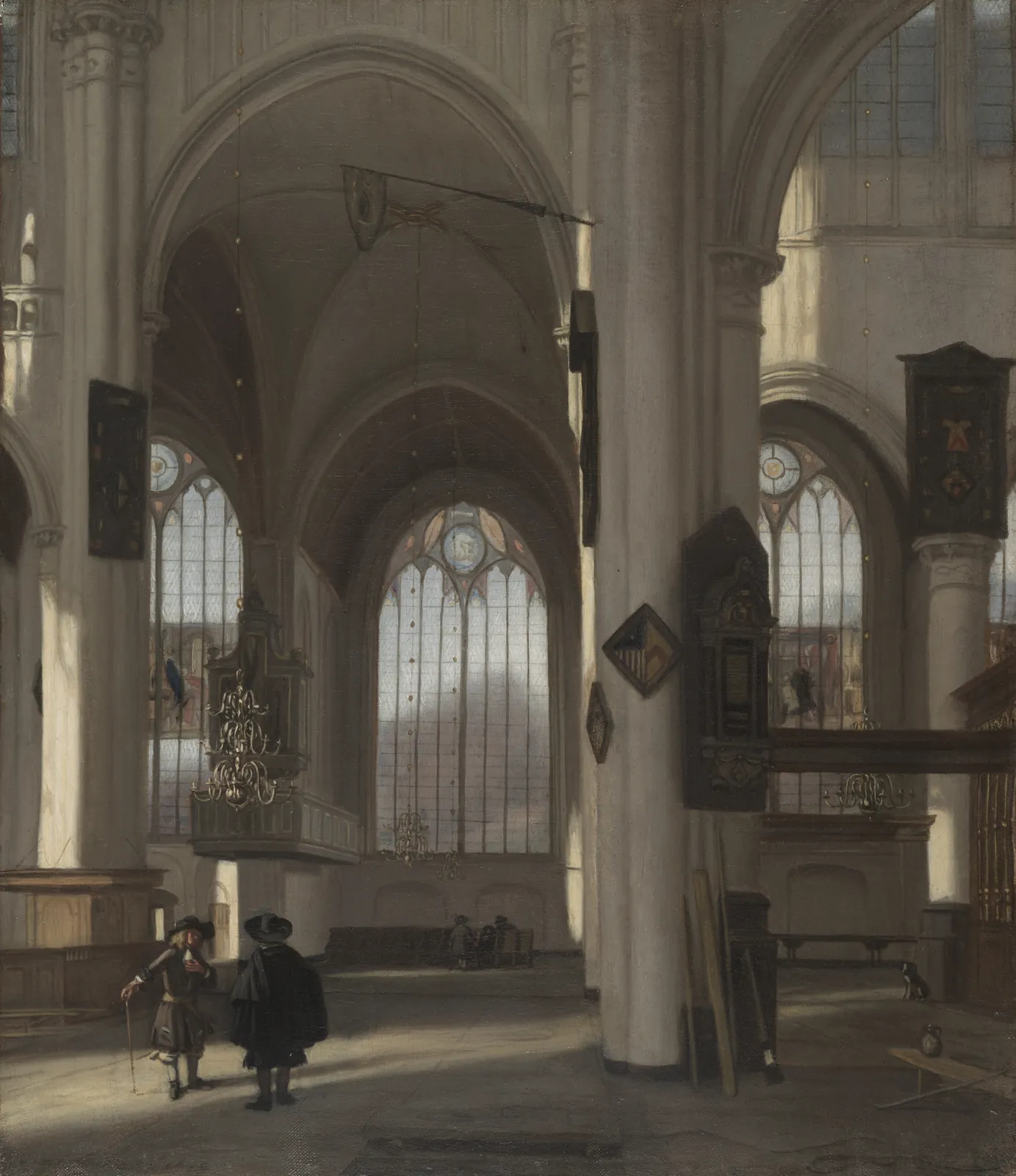 Interior of a Church by Emanuel de Witte, c. 1680
